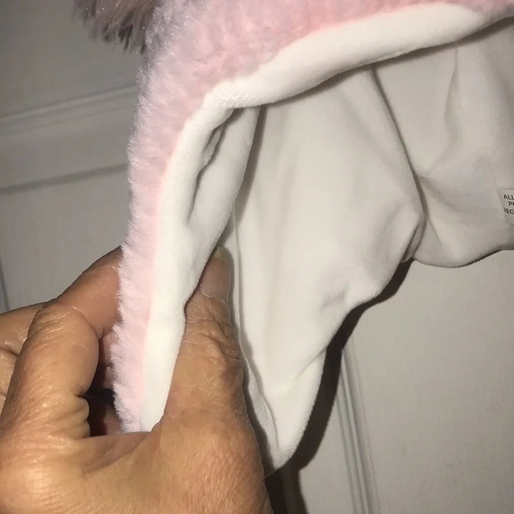 NWT Girl’s Adorable Corduroy Bear Hat